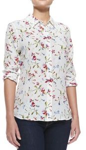 Equipment Silk Floral Blouse